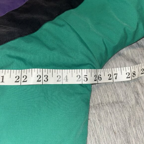 Vintage Andy Johns Multicolor Full Zip Retro 80s 90s Winter Ski Jacket Medium - Picture 8 of 8